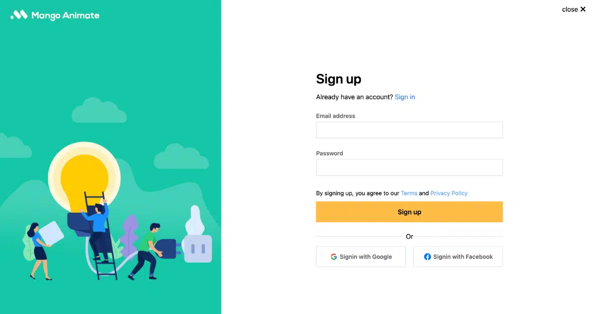 ขั้นตอนการสร้างวิดีโอ AI พูดได้ด้วย Mango AI