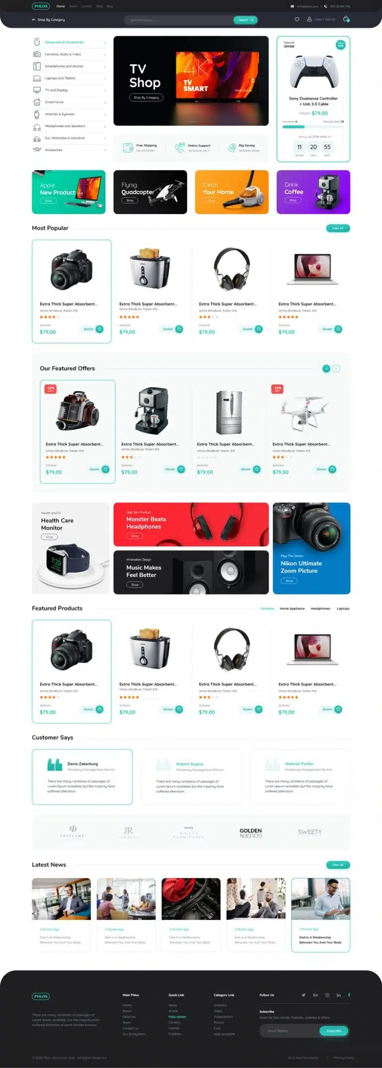 Electronic Shop
