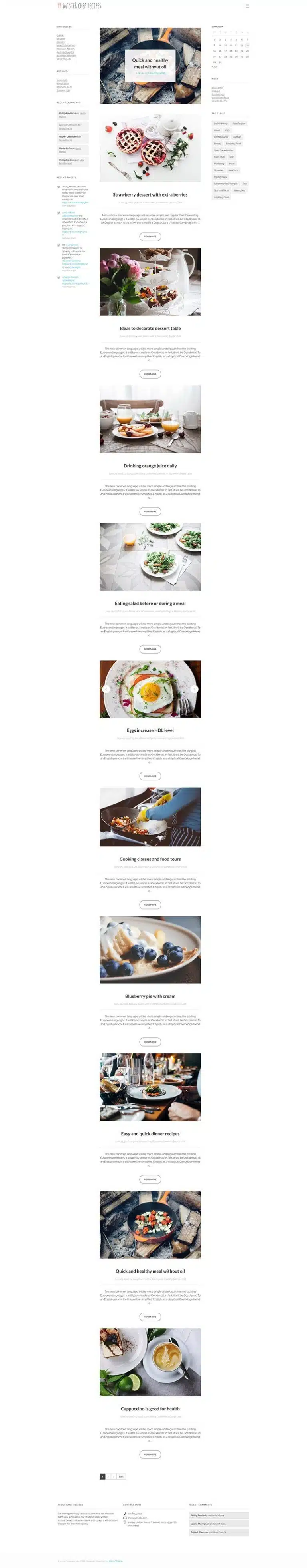 Food Blog