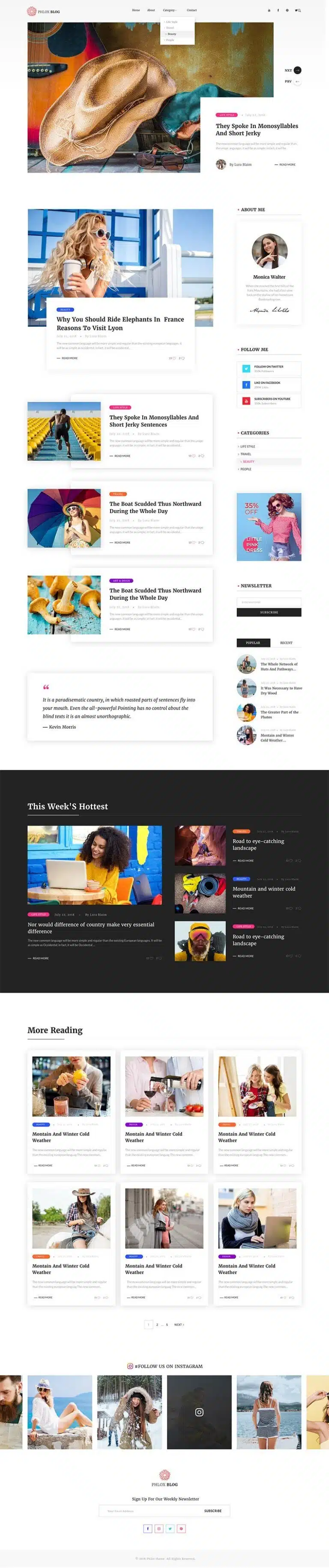 Modern Blog