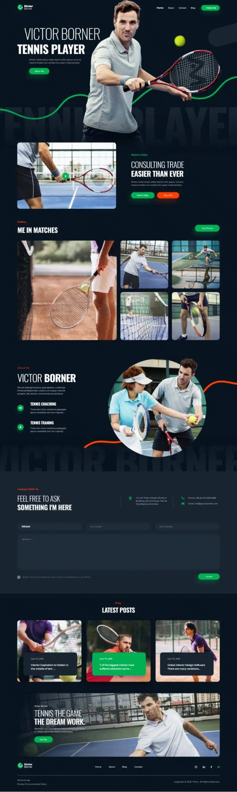 Tennis Player