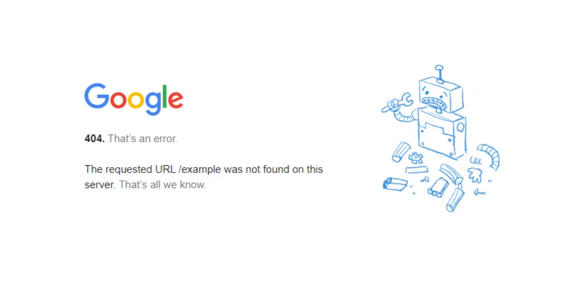 “404 Page Not Found” ความสำคัญที่นักพัฒนาเว็บไซต์ไม่ควรมองข้าม